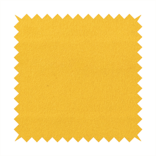 Moorland Plain Wool Yellow Colour Upholstery Fabric CTR-2602