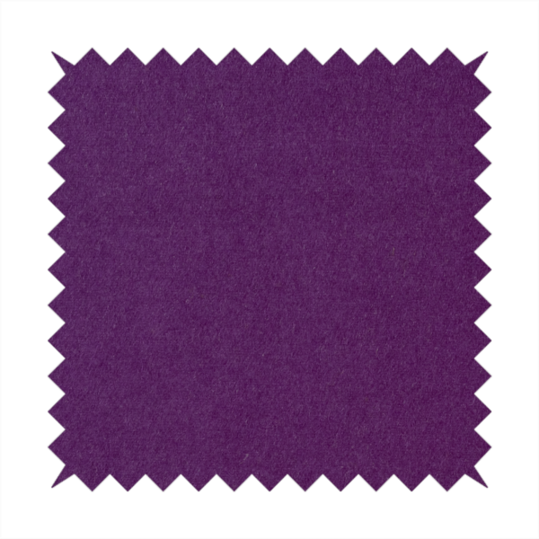 Moorland Plain Wool Purple Colour Upholstery Fabric CTR-2604 - Made To Measure Curtains