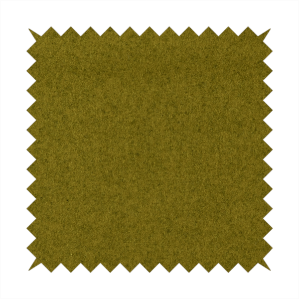 Moorland Plain Wool Green Colour Upholstery Fabric CTR-2605 - Roman Blinds