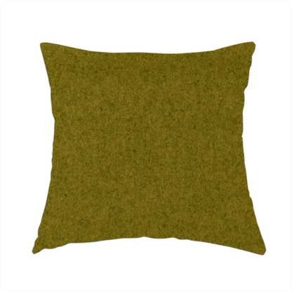 Moorland Plain Wool Green Colour Upholstery Fabric CTR-2605 - Handmade Cushions