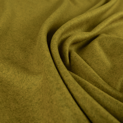 Moorland Plain Wool Green Colour Upholstery Fabric CTR-2605 - Roman Blinds