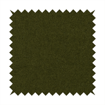 Moorland Plain Wool Green Colour Upholstery Fabric CTR-2607 - Made To Measure Curtains