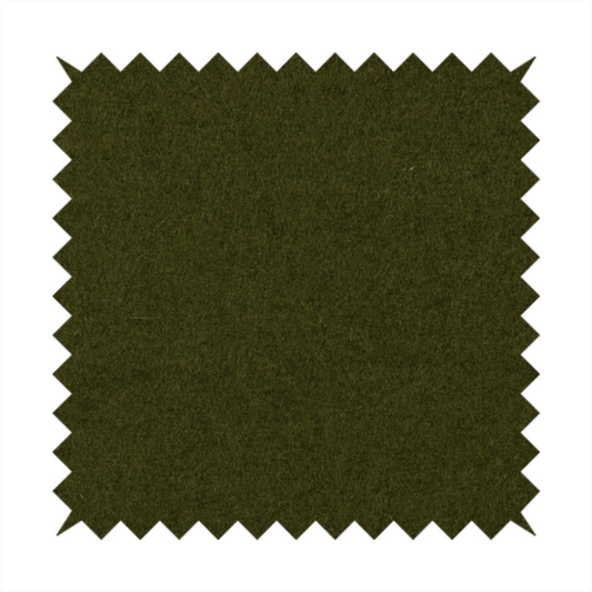 Moorland Plain Wool Green Colour Upholstery Fabric CTR-2607