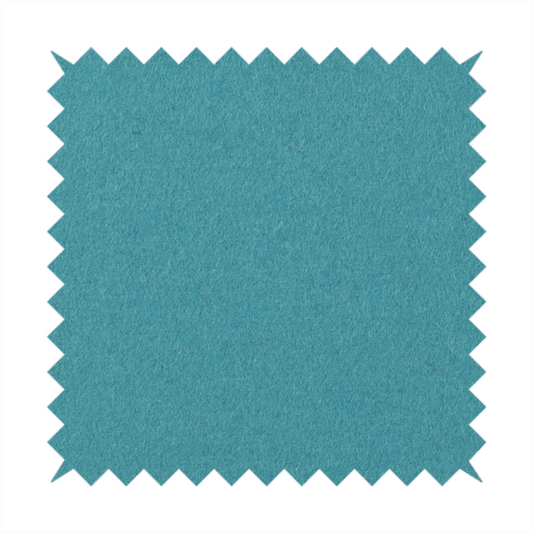 Moorland Plain Wool Blue Colour Upholstery Fabric CTR-2611