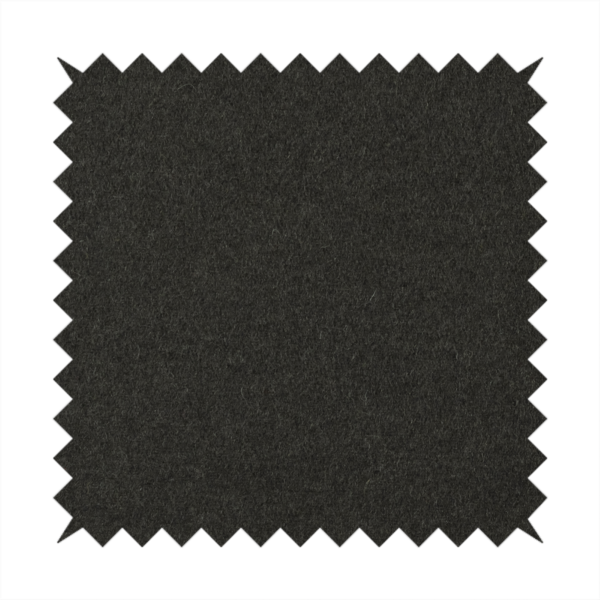 Moorland Plain Wool Grey Colour Upholstery Fabric CTR-2612 - Roman Blinds