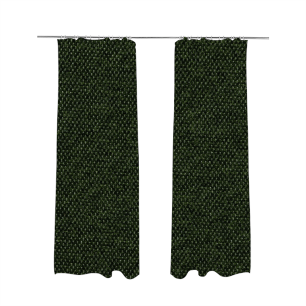 Sannderson Chenille Textured Green Upholstery Fabric CTR-2618 - Made To Measure Curtains