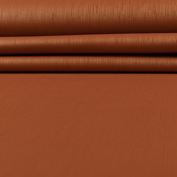 Yucatan Textured Faux Leather Material Orange Colour CTR-2675