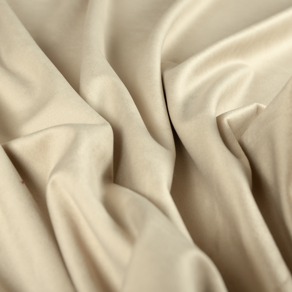 Alpha Plain Durable Velvet Brushed Cotton Effect Upholstery Fabric Brown Colour CTR-2694