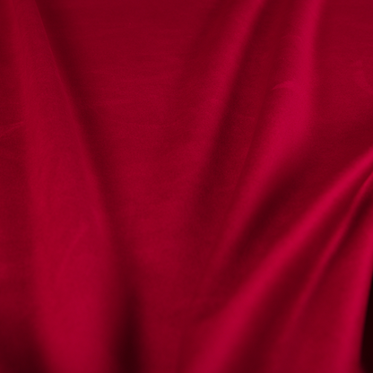 Alpha Plain Durable Velvet Brushed Cotton Effect Upholstery Fabric Red Colour CTR-2697 - Made To Measure Curtains