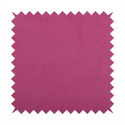 Alpha Plain Durable Velvet Brushed Cotton Effect Upholstery Fabric Pink Colour CTR-2698 - Roman Blinds
