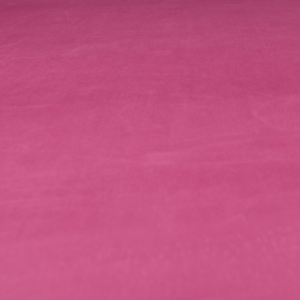 Alpha Plain Durable Velvet Brushed Cotton Effect Upholstery Fabric Pink Colour CTR-2698 - Handmade Cushions