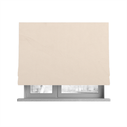 Alpha Plain Durable Velvet Brushed Cotton Effect Upholstery Fabric Pink Colour CTR-2699 - Roman Blinds