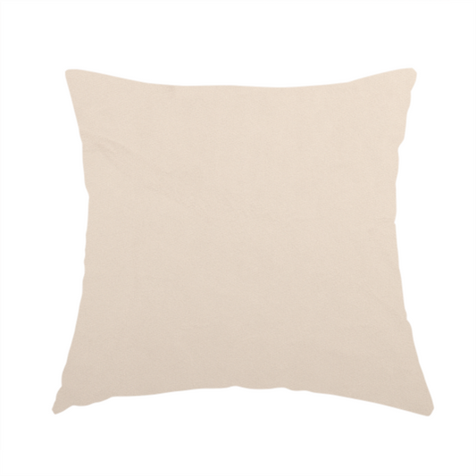 Alpha Plain Durable Velvet Brushed Cotton Effect Upholstery Fabric Pink Colour CTR-2699 - Handmade Cushions