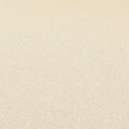 Coco Soft Weave Collection Flat Basket Weave Quality Fabric In Off White Colour Upholstery Fabric CTR-270 - Roman Blinds