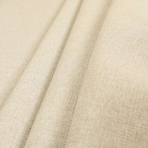 Coco Soft Weave Collection Flat Basket Weave Quality Fabric In Off White Colour Upholstery Fabric CTR-270 - Handmade Cushions