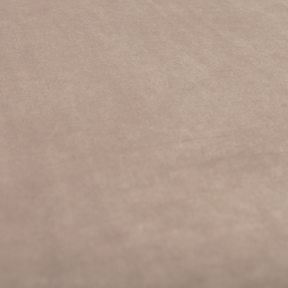 Alpha Plain Durable Velvet Brushed Cotton Effect Upholstery Fabric Pink Colour CTR-2700