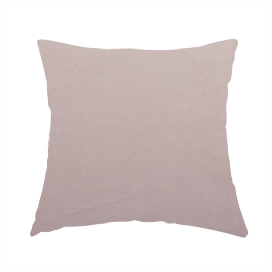 Alpha Plain Durable Velvet Brushed Cotton Effect Upholstery Fabric Purple Colour CTR-2701 - Handmade Cushions