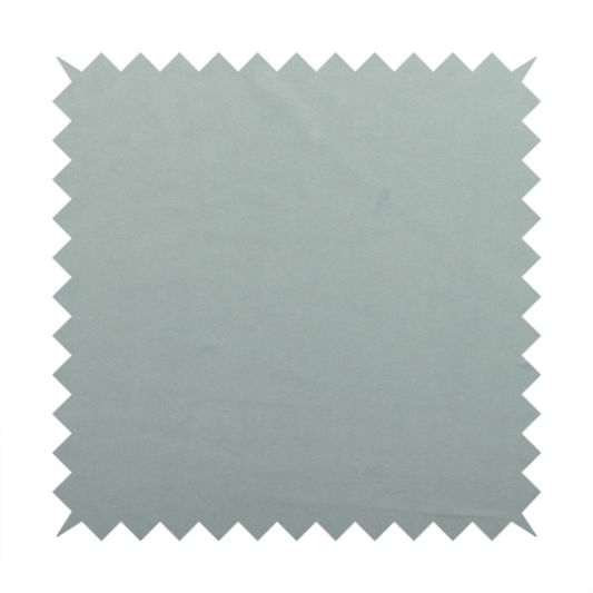 Alpha Plain Durable Velvet Brushed Cotton Effect Upholstery Fabric Blue Colour CTR-2702