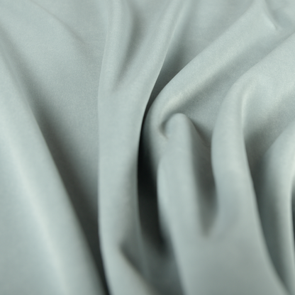 Alpha Plain Durable Velvet Brushed Cotton Effect Upholstery Fabric Blue Colour CTR-2702 - Made To Measure Curtains