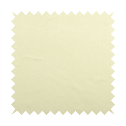 Alpha Plain Durable Velvet Brushed Cotton Effect Upholstery Fabric Beige Colour CTR-2708