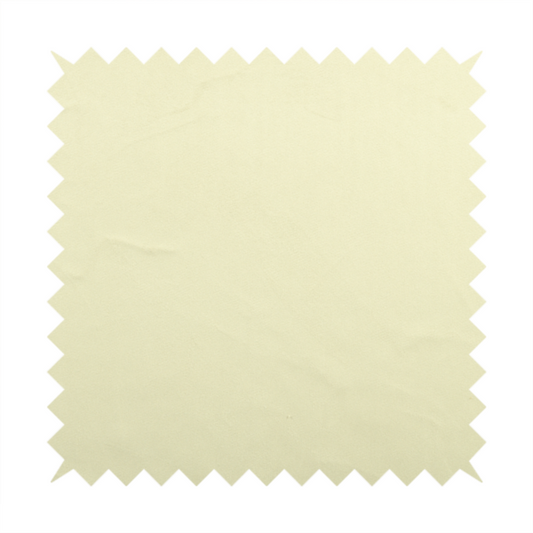 Alpha Plain Durable Velvet Brushed Cotton Effect Upholstery Fabric Beige Colour CTR-2708