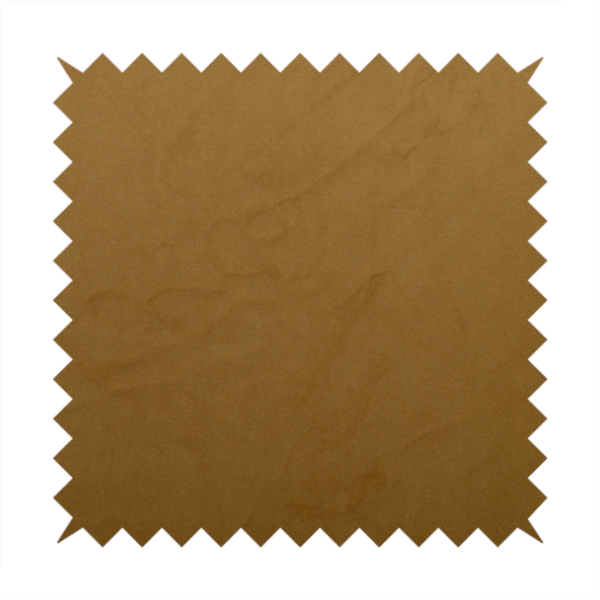 Alpha Plain Durable Velvet Brushed Cotton Effect Upholstery Fabric Brown Colour CTR-2709