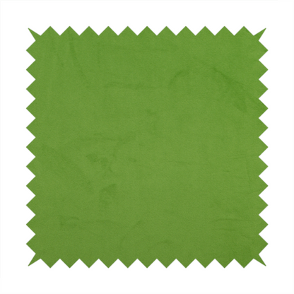 Alpha Plain Durable Velvet Brushed Cotton Effect Upholstery Fabric Green Colour CTR-2711 - Handmade Cushions