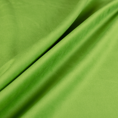 Alpha Plain Durable Velvet Brushed Cotton Effect Upholstery Fabric Green Colour CTR-2711 - Made To Measure Curtains