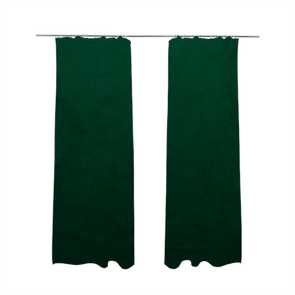 Alpha Plain Durable Velvet Brushed Cotton Effect Upholstery Fabric Green Colour CTR-2712 - Made To Measure Curtains