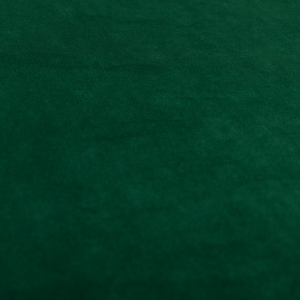Alpha Plain Durable Velvet Brushed Cotton Effect Upholstery Fabric Green Colour CTR-2712 - Roman Blinds