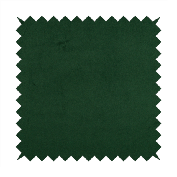 Alpha Plain Durable Velvet Brushed Cotton Effect Upholstery Fabric Green Colour CTR-2713