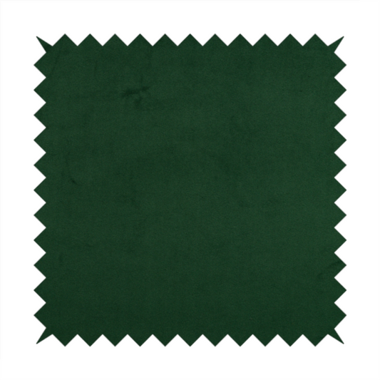 Alpha Plain Durable Velvet Brushed Cotton Effect Upholstery Fabric Green Colour CTR-2713