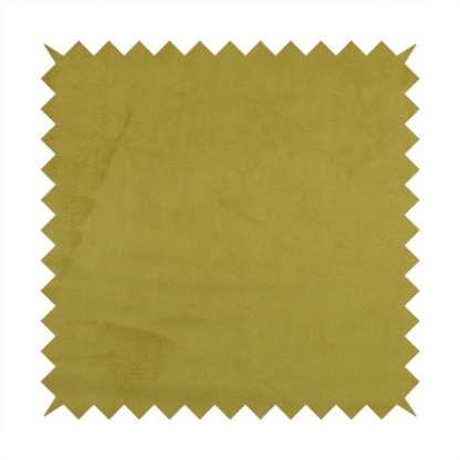 Alpha Plain Durable Velvet Brushed Cotton Effect Upholstery Fabric Green Colour CTR-2714 - Roman Blinds