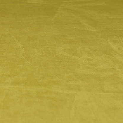 Alpha Plain Durable Velvet Brushed Cotton Effect Upholstery Fabric Green Colour CTR-2714 - Roman Blinds