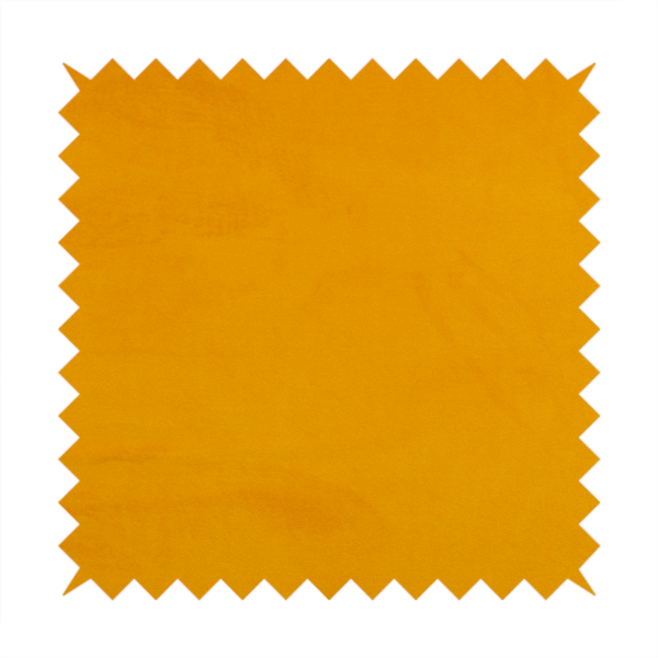 Alpha Plain Durable Velvet Brushed Cotton Effect Upholstery Fabric Orange Colour CTR-2715 - Made To Measure Curtains