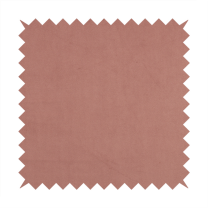 Alpha Plain Durable Velvet Brushed Cotton Effect Upholstery Fabric Pink Colour CTR-2717 - Made To Measure Curtains