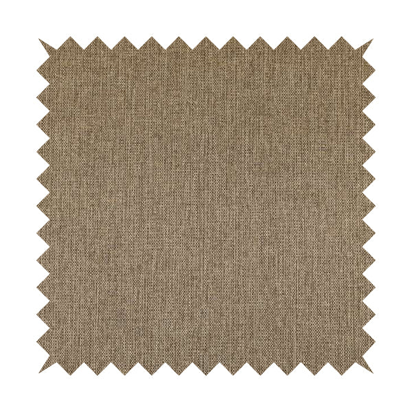 Coco Soft Weave Collection Flat Basket Weave Quality Fabric In Brown Colour Upholstery Fabric CTR-272