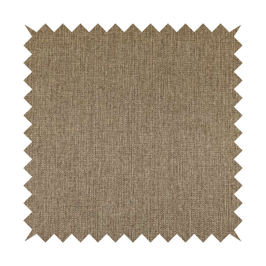 Coco Soft Weave Collection Flat Basket Weave Quality Fabric In Brown Colour Upholstery Fabric CTR-272