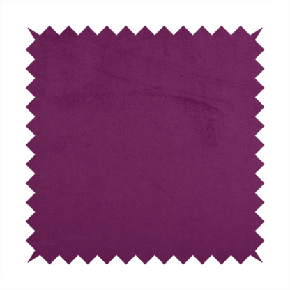 Alpha Plain Durable Velvet Brushed Cotton Effect Upholstery Fabric Purple Colour CTR-2720 - Roman Blinds
