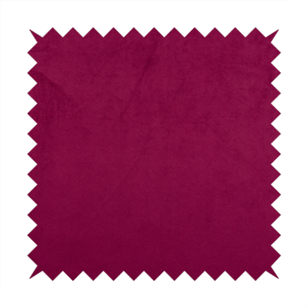 Alpha Plain Durable Velvet Brushed Cotton Effect Upholstery Fabric Pink Colour CTR-2721 - Made To Measure Curtains