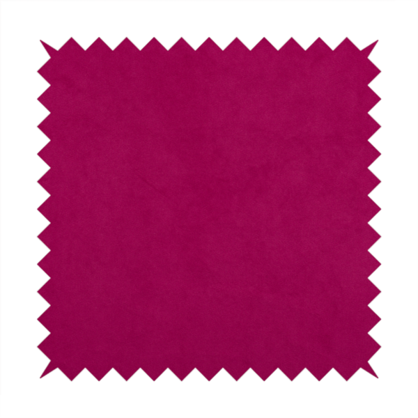 Alpha Plain Durable Velvet Brushed Cotton Effect Upholstery Fabric Pink Colour CTR-2722 - Roman Blinds