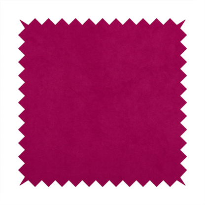 Alpha Plain Durable Velvet Brushed Cotton Effect Upholstery Fabric Pink Colour CTR-2722 - Made To Measure Curtains