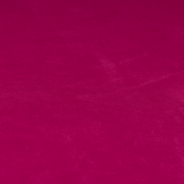Alpha Plain Durable Velvet Brushed Cotton Effect Upholstery Fabric Pink Colour CTR-2722 - Roman Blinds
