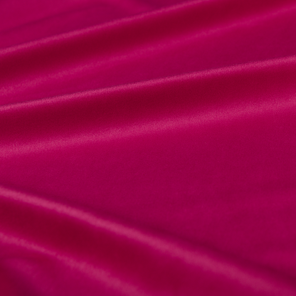 Alpha Plain Durable Velvet Brushed Cotton Effect Upholstery Fabric Pink Colour CTR-2722 - Roman Blinds