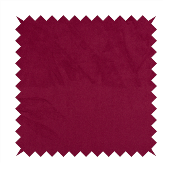Alpha Plain Durable Velvet Brushed Cotton Effect Upholstery Fabric Pink Colour CTR-2723