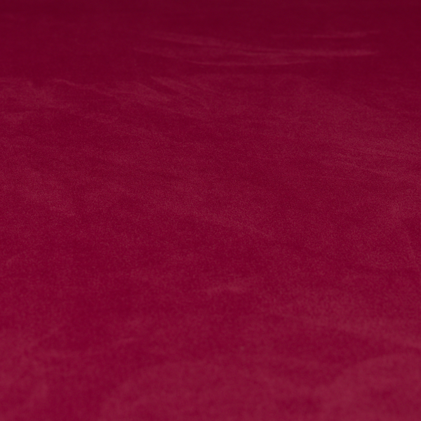 Alpha Plain Durable Velvet Brushed Cotton Effect Upholstery Fabric Pink Colour CTR-2723 - Roman Blinds