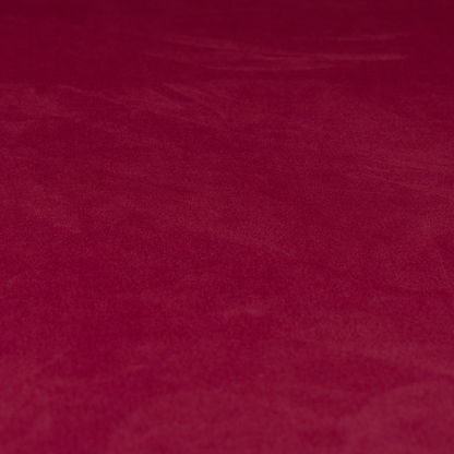 Alpha Plain Durable Velvet Brushed Cotton Effect Upholstery Fabric Pink Colour CTR-2723 - Roman Blinds