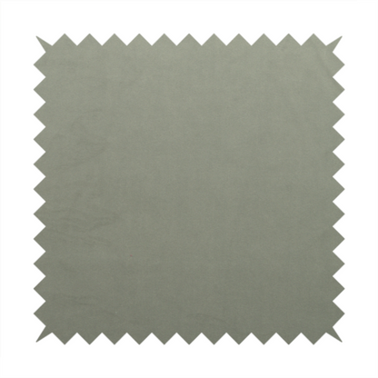 Alpha Plain Durable Velvet Brushed Cotton Effect Upholstery Fabric Grey Colour CTR-2724 - Handmade Cushions