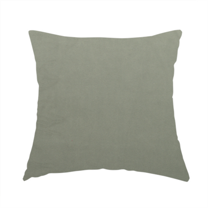 Alpha Plain Durable Velvet Brushed Cotton Effect Upholstery Fabric Grey Colour CTR-2724 - Handmade Cushions