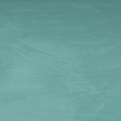 Alpha Plain Durable Velvet Brushed Cotton Effect Upholstery Fabric Blue Colour CTR-2729 - Roman Blinds